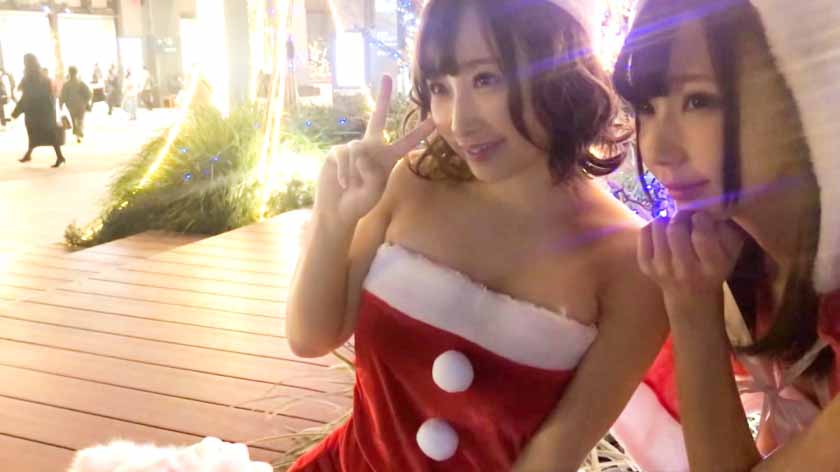 326EVA-018接头搭讪的圣诞美女